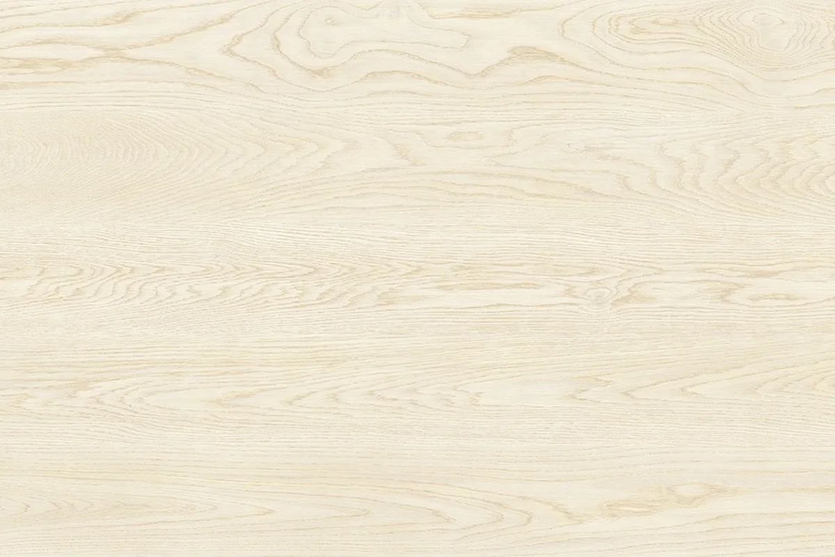 Pale wood surface with visible grain, resembling a light plywood bench top